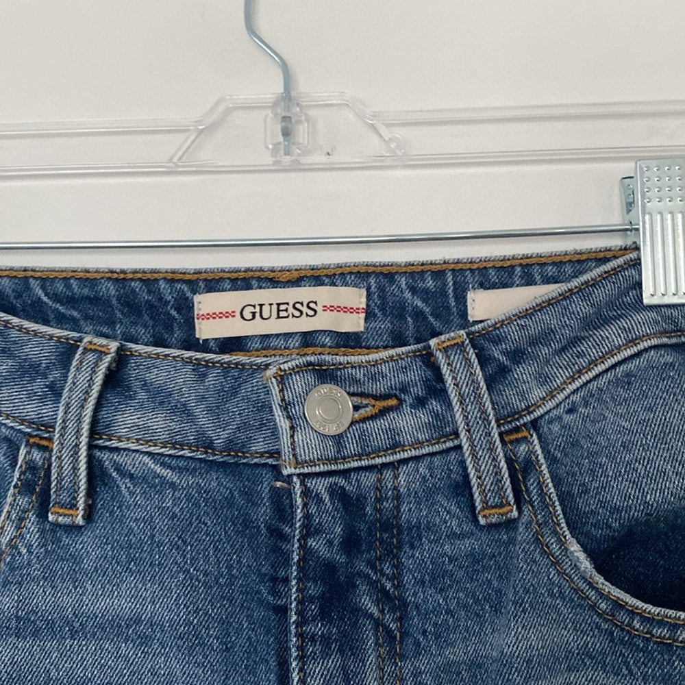 Guess high waisted mom jean